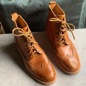 Will Leather Goods Wingtip boots men’s size 9